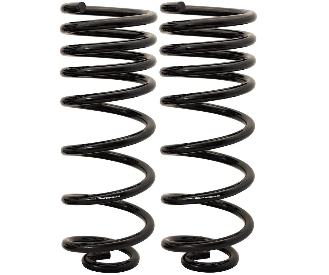CS-DMRC-14-R2 – CARLI SUSPEN Coil Spring, 2 To 3 Inch Lift Powder Coated Black Set Of 2